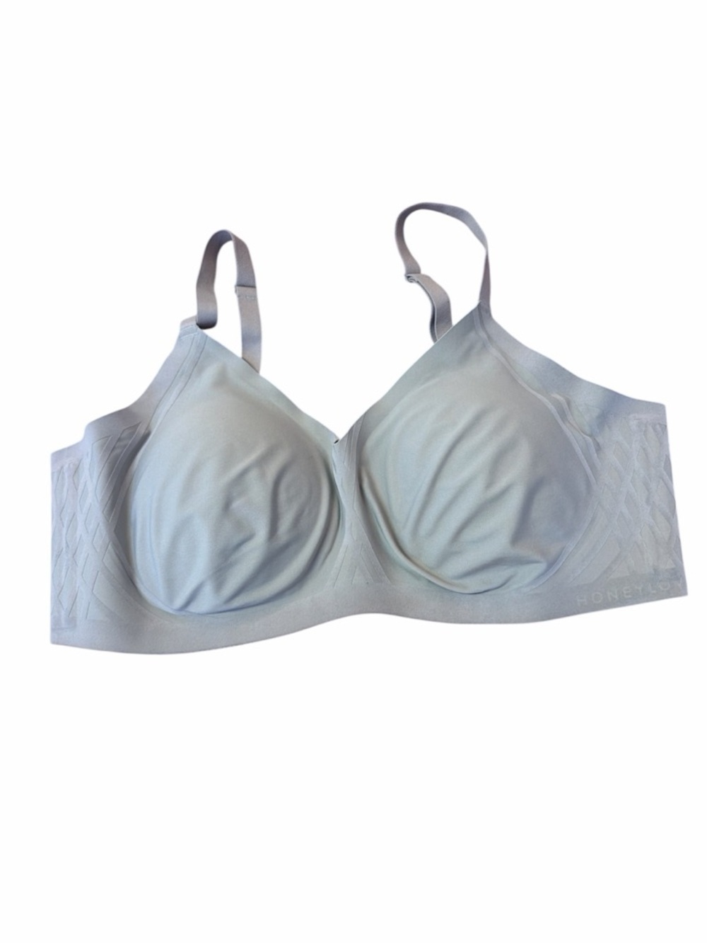 Honeylove gray Silhouette Wire Free Bra Size 1X